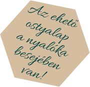 Az ehető ostyalap a nyalóka besejében van!